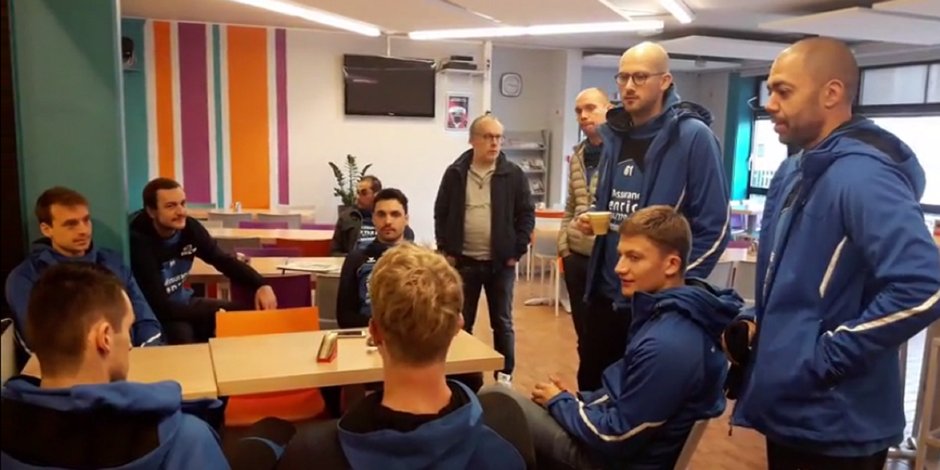 lessportsplus's tweet photo. Handball: à Ferizaj, les joueurs de Visé ont un hôtel rien que pour eux https://t.co/LGVyvjJTFl https://t.co/C68a17fuTz