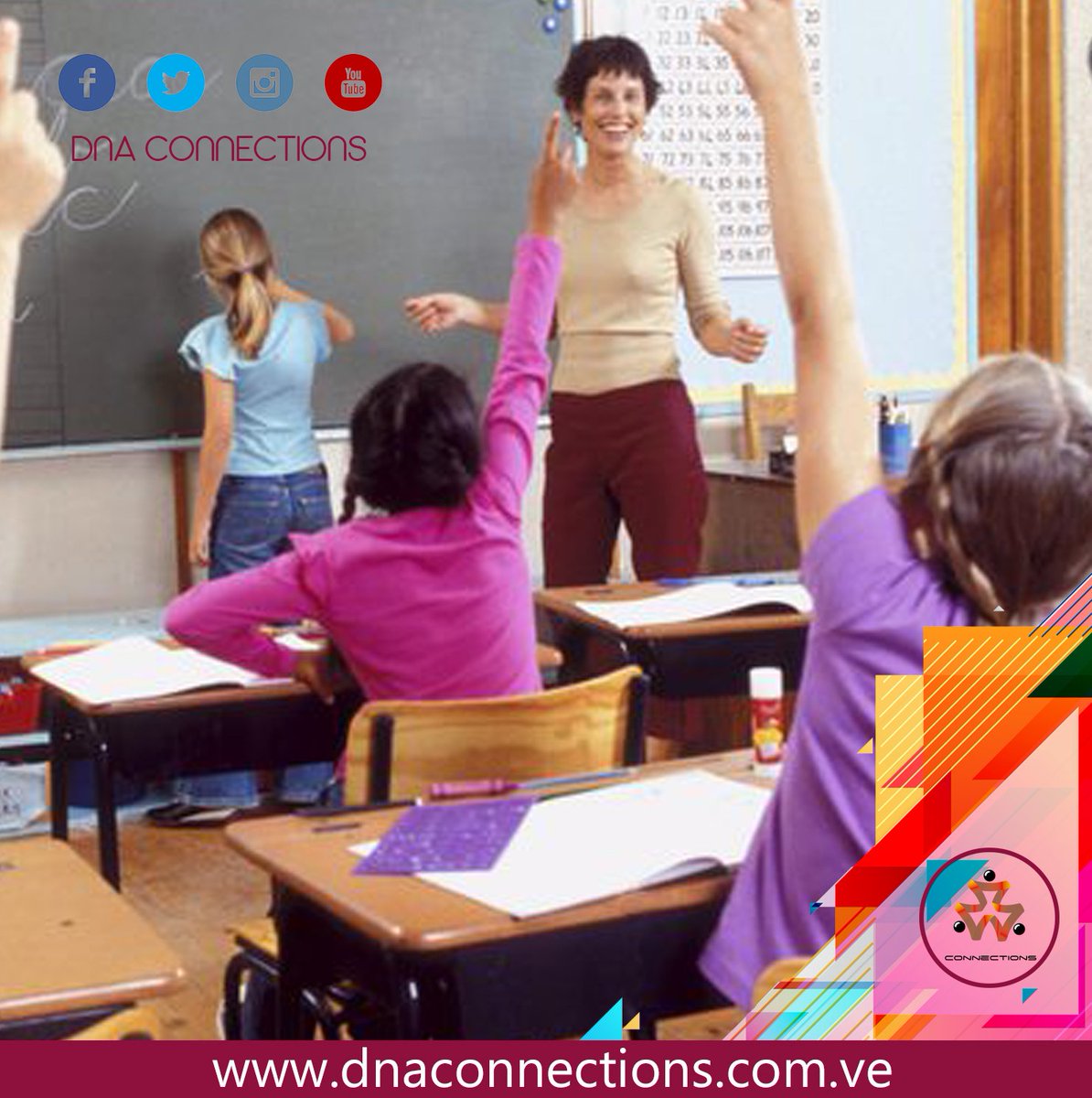 dnainstituto's tweet photo. ¿listos para Aprender hablar #ingles? 😉 Tús #hijos se convertirán en expertos con nuestro curso 100% confiable ¡Comunícate con nosotros ahora! 😊

🌐https://t.co/ehP5XdNaLM
📧 servicios@empresasdna.com.ve 
☎ (0286) 961.96.71

#aprendeingles #englishinstitute #puertoordaz #PZO https://t.co/YIu0UWB3yh