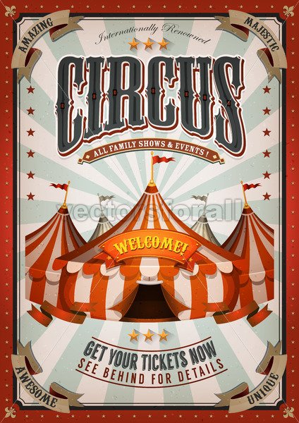 vectorsforall's tweet photo. 140 Vintage Circus Posters & Backgrounds! https://t.co/vUJ3pqcuuP #Circus #CircusHolidays #CircusParty #BigTopCircus #Vintage #Poster #Collection #Background #circusworld #festival #vintage #circus2018 #entertainment #BlackFriday #BlackFriday2018 #BlackFridayIsComing https://t.co/FHB2p0zZKN