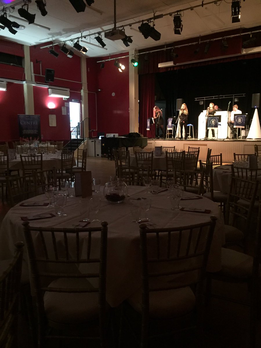 The hall and stage is set for a great evening at our <a href="/hayesschoolpta/">Hayes School PTA</a> Winter Ball this evening. Wishing all a great evening