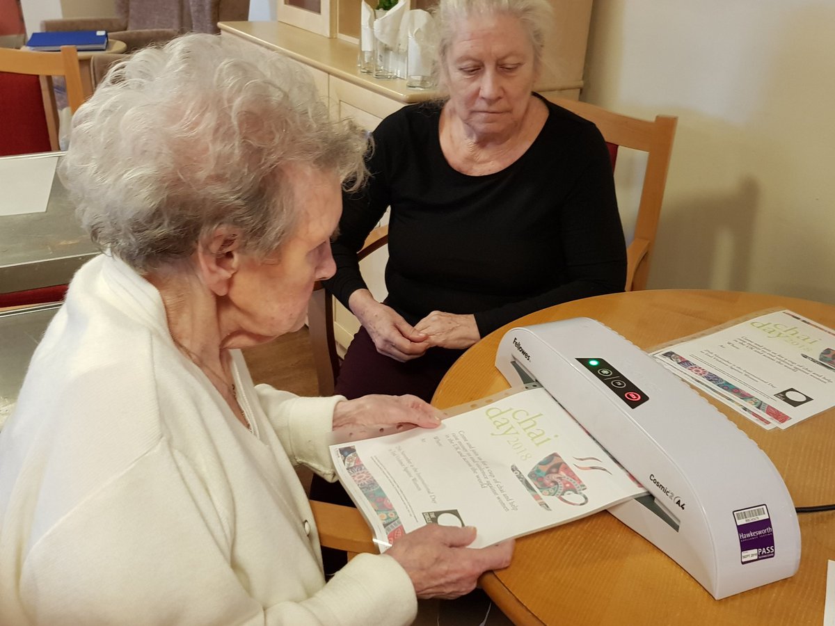 paje100's tweet photo. Today @HC_One Rose Court residents enjoyed preparing for our #chaiday2018 which will take place this Sunday the 25th November, everyone is welcome to come join us for tea and cake from 10:30am to raise funds &amp; awareness raffle tickets£1 @KarenDavies9040 @leabat3 @NicolaJayneGar1 https://t.co/wDrGEQZLqP