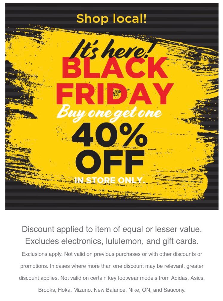 Want some great deals AND great service? Come check out our BOGO 40% Sale. #shoplocal