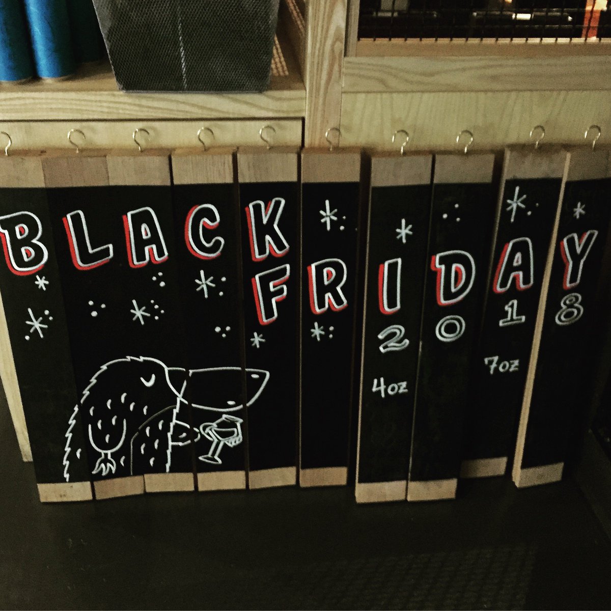 Just a friendly reminder that we OPEN at 3PM today in order to shake our turkey comas and properly switch the tap board over to the dark side.