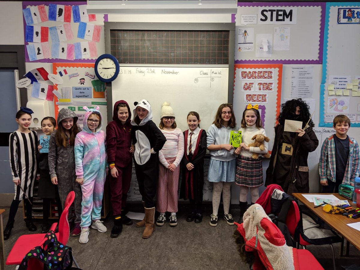 LangsidePri's tweet image. Rounding off #BookWeekScot with a dress up day - which famous book characters can you spot?