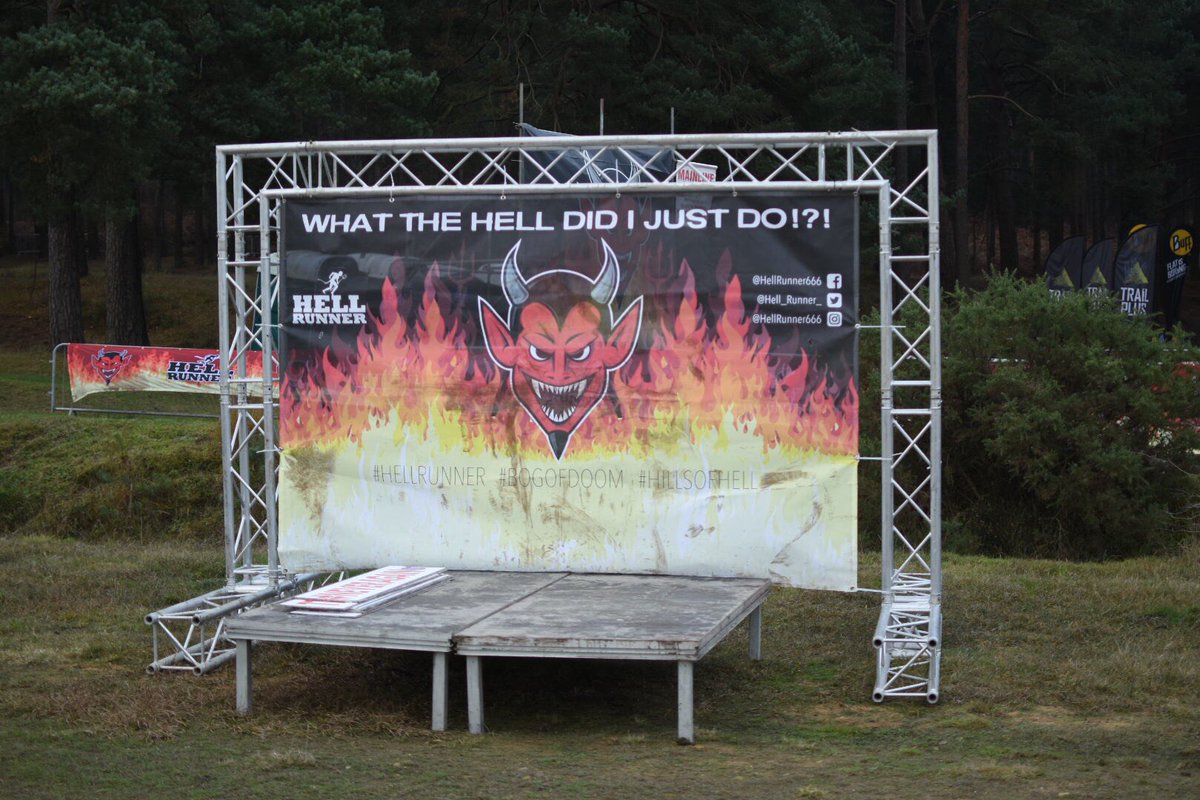 Hell_Runner_'s tweet photo. Set up complete!

Are you ready to defeat the devil?

#hellrunner #datewiththedevil https://t.co/MRvoyjQkVn