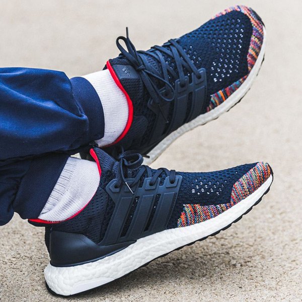 ultra boost navy multicolor 1.0