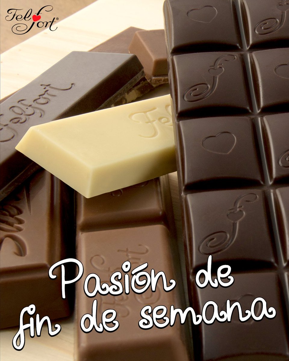 ¡Ya arranca el finde! Nuestros planes incluyen muuucho chocolate. #Chocolate #Felfort #Clásico