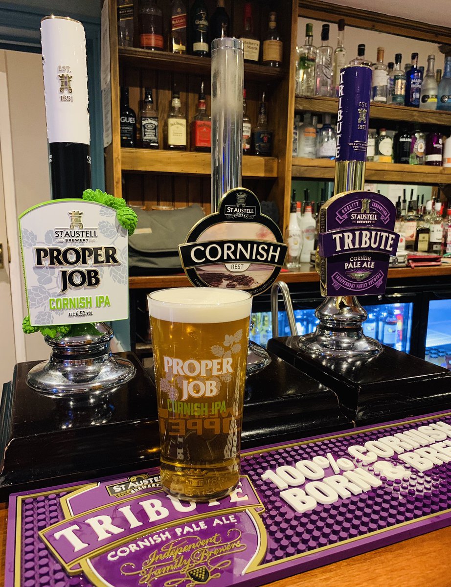 TheCornubiaInn's tweet photo. Now serving @properjobale from our friends @StAustellBrew https://t.co/kWcVMBP3L7