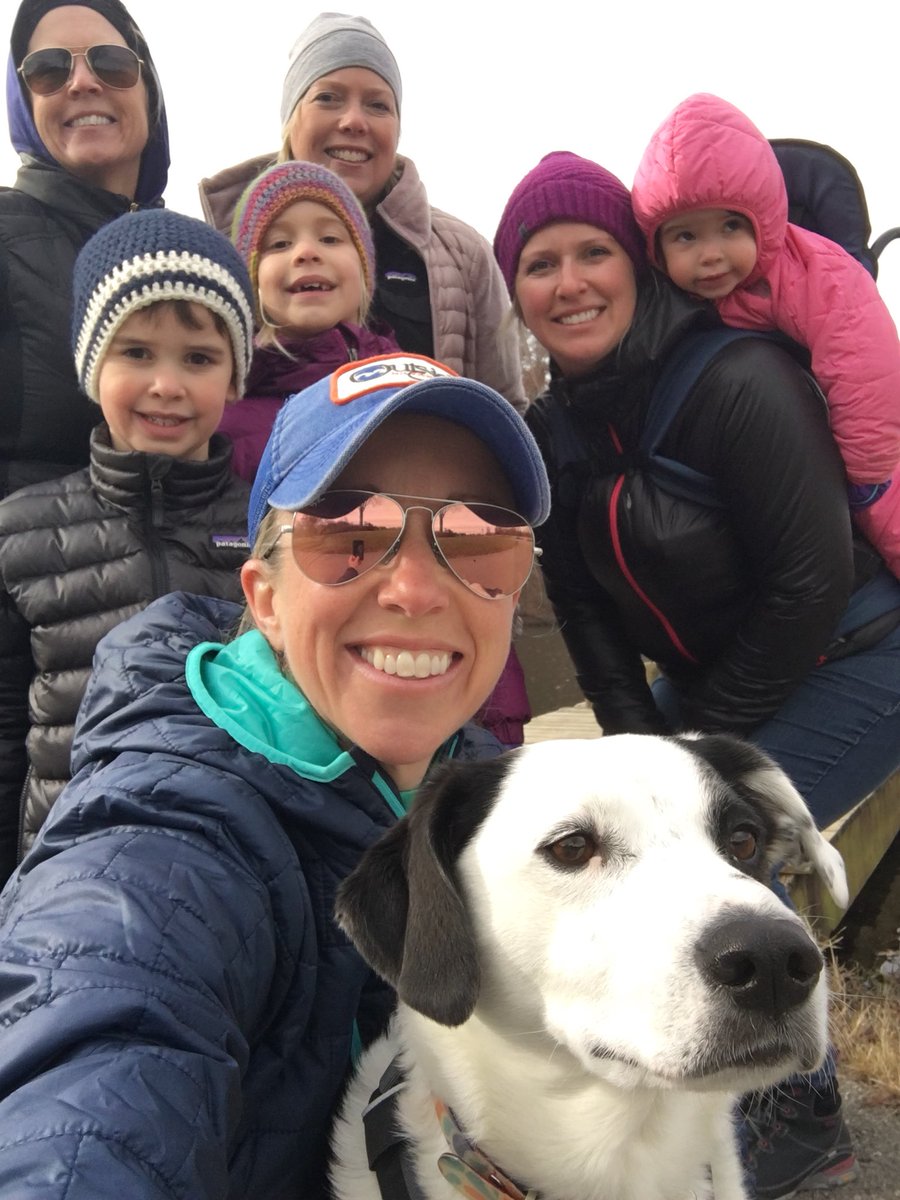 CoachOzbun's tweet photo. Swapped out our shopping bags for hiking boots. #blackfriday #optoutside https://t.co/qdEAUADiOq