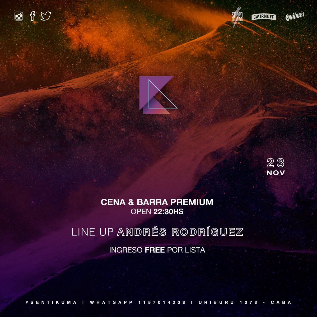 KumaRecoleta's tweet photo. #ViernesKuma 🐰🍻🐯 #SabadoKuma
Open 22:30hs. Hace tu RSVA 🍽️ Cena &amp; Barra Premium 🍹🍺🥂 #SentiKuma

Ingreso FREE por lista de invitados, inbox/wspp 
Ingreso General hasta las 4hs

👉 + info wspp 1157014208
Uriburu 1073 - CABA - #Recoleta https://t.co/jt8FiVoknC