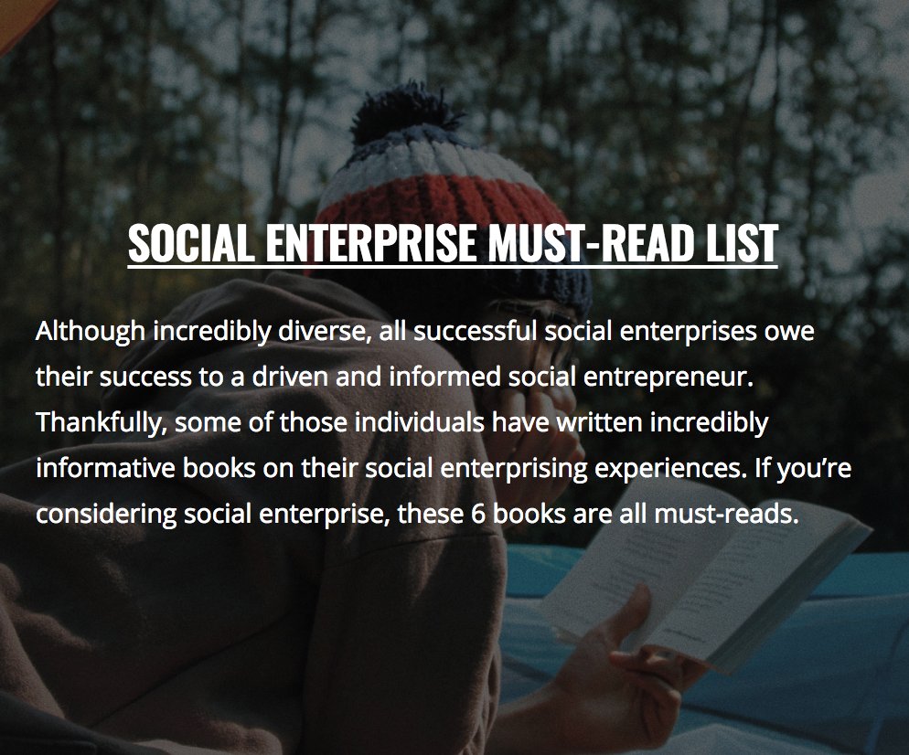Cozying up this weekend with... some work on your social enterprise?  Hey, we get it. But make sure to get some R&amp;R. Maybe cozy up with a book instead &amp; learn some new things about running your #SocEnt ? (your mind will thank you): ow.ly/aElZ30mGUSG #FollowFriday <a href="/SOCENTINS/">Social Enterprise Institute</a>