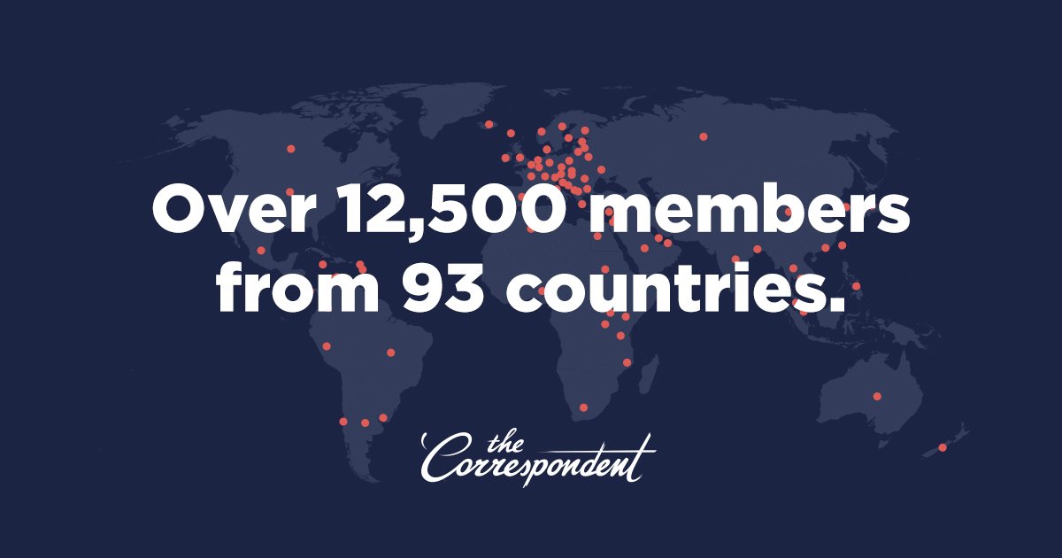 We love this map. It shows the *93* countries where our founding members come from!

Join today, and let's build a truly global journalism platform together 🌍🌎🌏.

ow.ly/sfCa50jMdtv