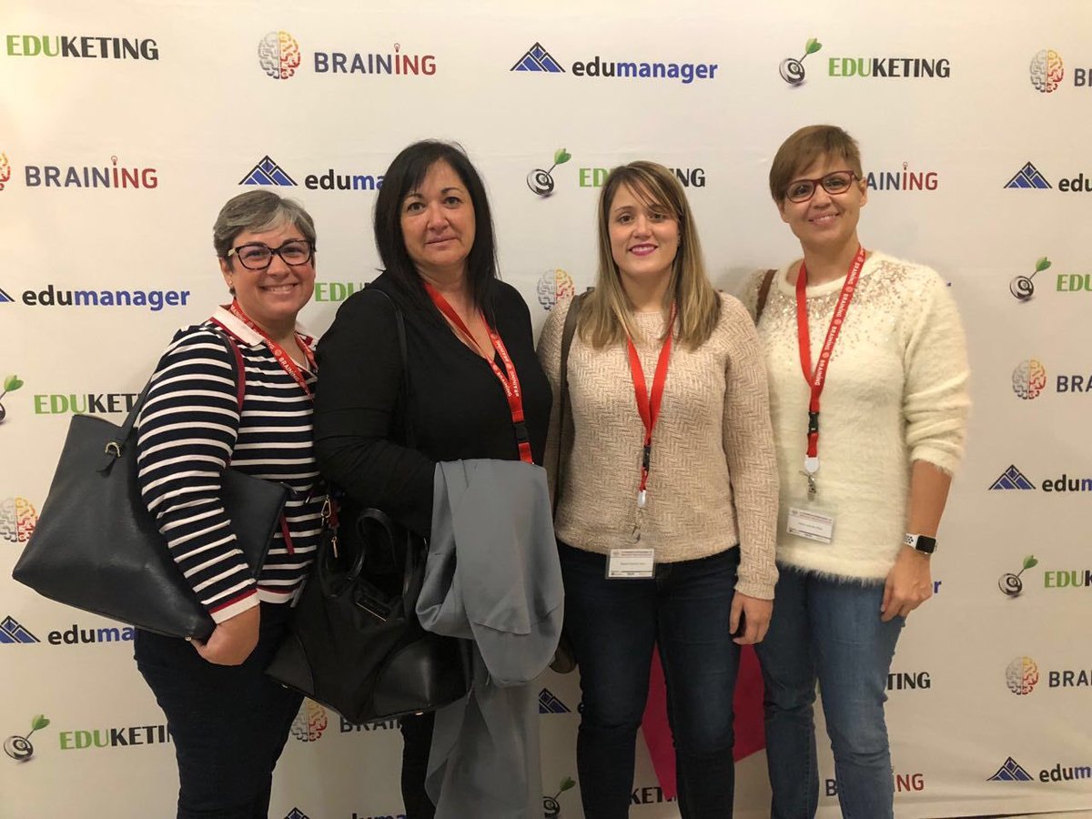 CSAcooperativa's tweet photo. Nuestro grupo innova en el Congreso Braining 2018 de Valencia. 
 #Braining2018 #innovacióneducativa https://t.co/nRWC9Aj3so