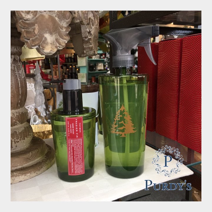 PurdysNewport's tweet image. Need a little help cleaning up after your Thanksgiving gatherings? Thymes Frazier Fir Cleaner and Hand Soap get the job DONE and bring the fragrance of the holidays into your home. #thymes #frasierfir #kitchencleanup #holidayfragrance #shoppurdys
