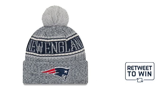 Patriots's tweet image. Not only is it #BlackFriday, it's #PatsHatFriday! 

RT to enter to win a #Patriots knit @NewEraCap. Rules: bit.ly/2Am9Vbg
