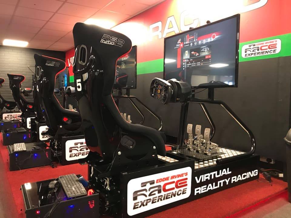 IT'S HERE! Our brand new Virtual Reality simulator! New rig, new wheel. new motorized racing seat, new EVERYTHING! Call 02891451457 to get in on the best simulator experience EVER!