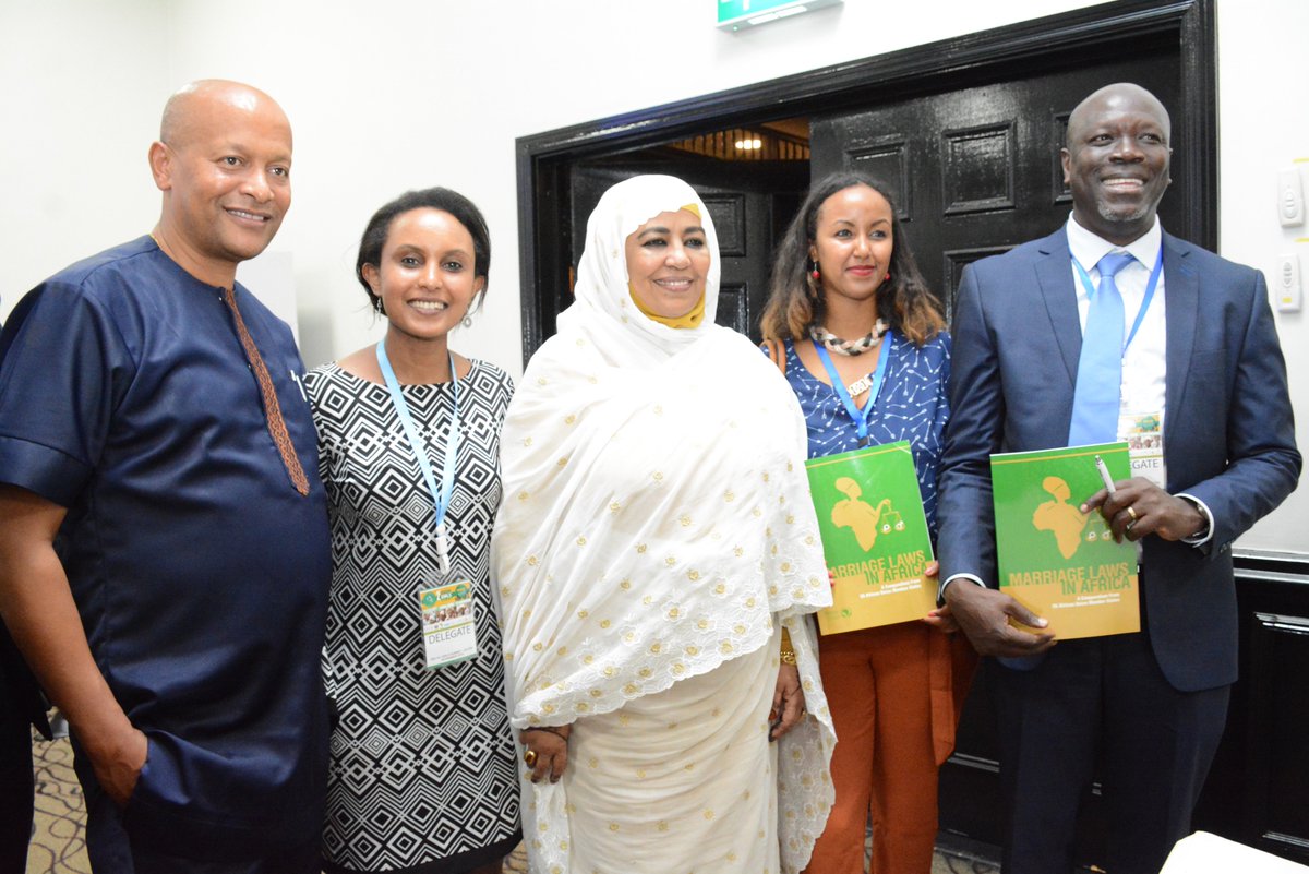 PlanAULiaison's tweet photo. Plan Team with the Social Affairs commissioner of the African Union @Elfadil_DSA during the launch of the compendium on Marriage laws in Africa @unwomenafrica @_AfricanUnion @PlanNY_UN @PlanRESA @ACERWC_CSOForum @PlanGlobal @planghana @ABAlbrectsen @snorgah @Selamabz @STabit https://t.co/Grc0fUYnLJ