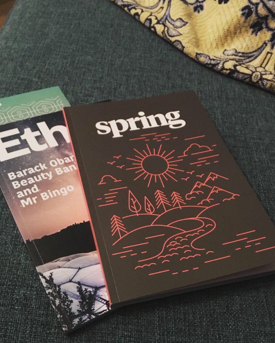 alexnckelly's tweet photo. IT’S HERE, IT’S HERE!
My #springjournal from @ethos_mag
Well done @AndrewBeattie @wearewordscapes and team 😍
It’s beautiful and it smells lush. Can’t wait to get journaling whilst I’m off on maternity leave.
#ethos https://t.co/MAlkI4tLhO