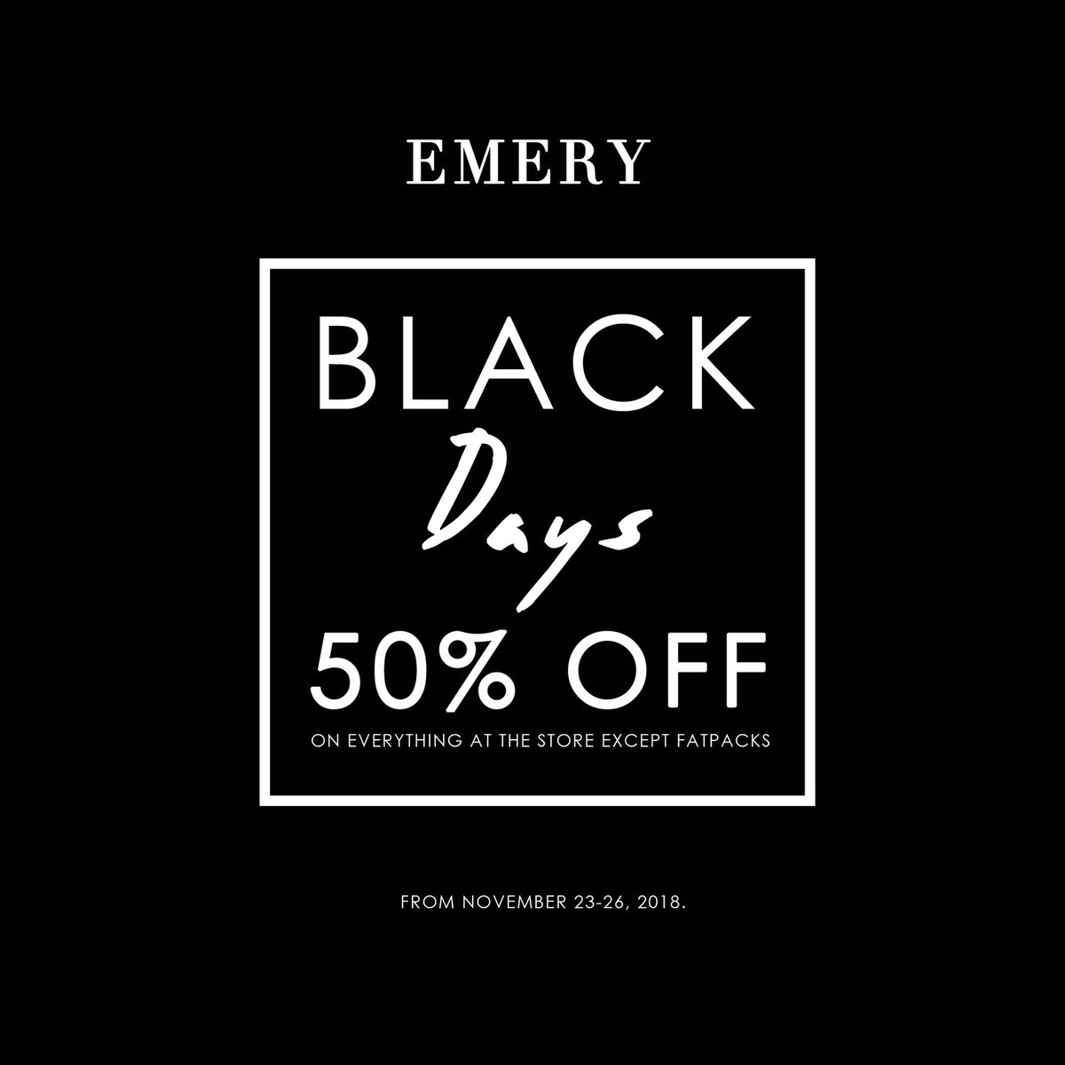 SunamiBeck's tweet image. We're having Black Days Sale! Everything is 50% off at our Store except Fatpacks. From November 23-26, 2018. maps.secondlife.com/secondlife/Hea…