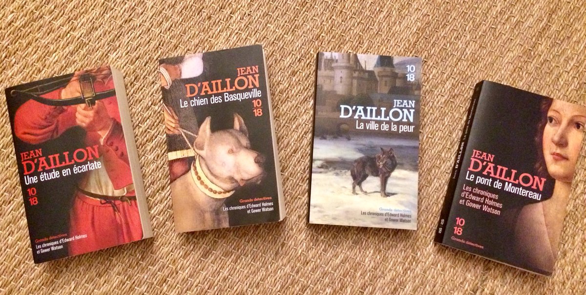 TatAmi_FR_JP's tweet photo. 趣味は読書！Jean d’Aillon “Edward Holmesシリーズ”長編の読書マラソンを完走😊15世紀パリを舞台にフランス中を駆け回ります。シャーロックホームズの要素や当時の歴史事実・フィクションを取り入れつつ、スリルでいっぱいの作品です！おすすめの作品！
#Jean #Aillon #EdwardHolmes https://t.co/d3CwZqiaiv