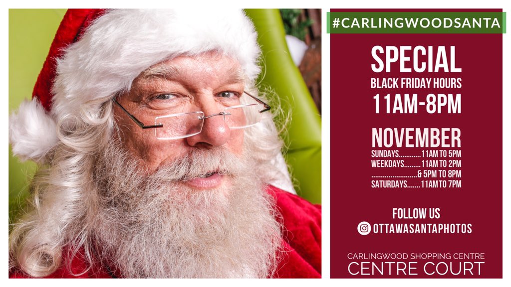 FyreScope's tweet image. Reminder we are open 11am to 8pm today! #caringwoodsanta #ottcity #ottnews