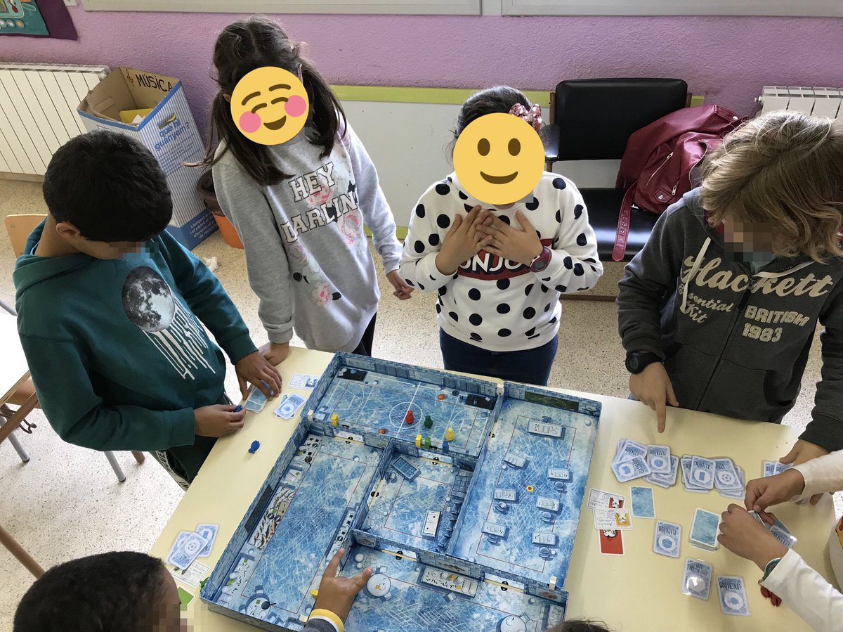 elenavercher's tweet photo. It's been amazingly fun to learn #Maths #Literacy &amp; #EFL through this outstanding game!
We adapted #Icecool a bit with extra challenges so that they could use the vocab related to the school in a #meaningful , #engaging and #cooperative way!
Ps.#Icecool2 is in Santa's letter!🤞🏼✨ https://t.co/dssR9smnOS