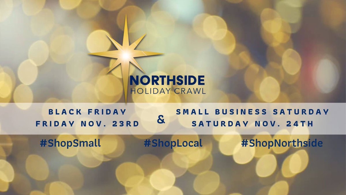 villagefincoop's tweet photo. Amazing start to this year's Northside Holiday Crawl!

Don't forget to bring the little ones, we have a small treat just for them 🤗 https://t.co/xf87tQuYz6