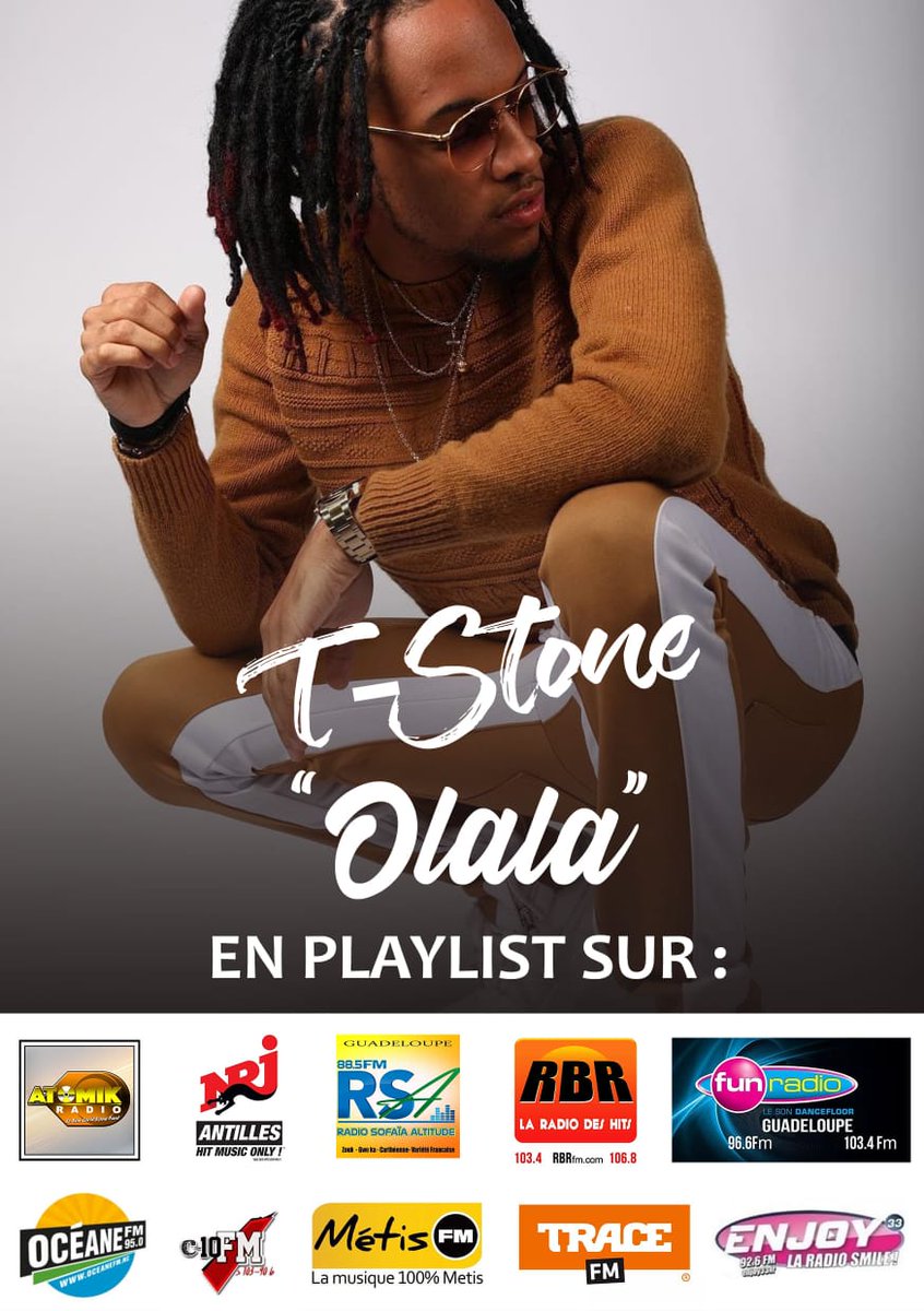 TStoneOff's tweet image. "OLALA" sur toutes vos radios préférées grâce à VOUS ! Merci ! 🔥 
📺 : youtu.be/dABLRwAAlqU #TSTONE