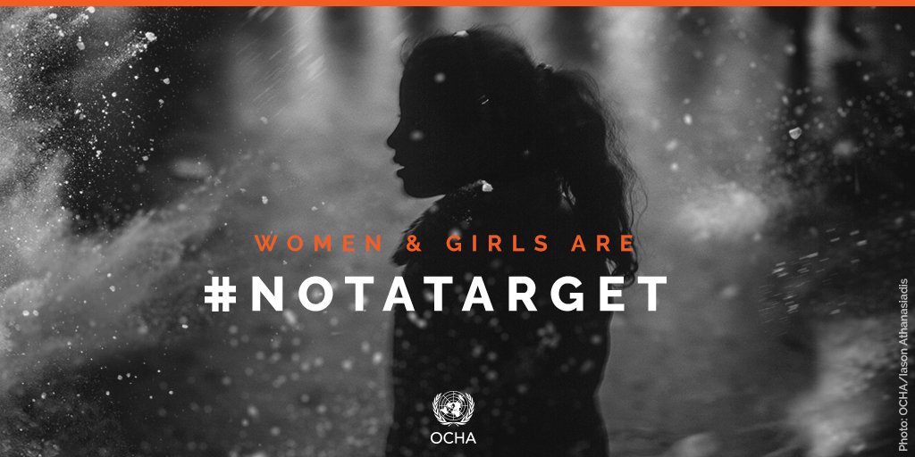 👩🏻👩🏼👩🏽👩🏾👩🏿

Today is the International Day to End Violence against Women.

Women &amp; girls are #NotATarget - RT if you agree. 

#hearmetoo #orangetheworld