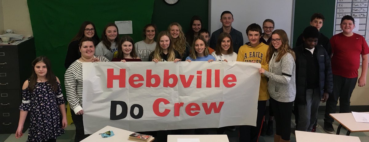 hebbvilledocrew's tweet photo. Had a great first meeting this week. Jumping right into projects next Friday! https://t.co/uoChAd0LBC