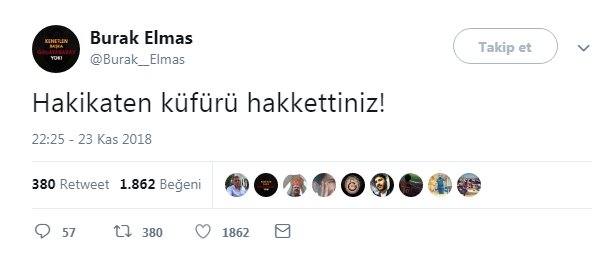 Fanatik Auf Twitter Galatasaray In Eski Yoneticisi Burak Elmas In Macin Ardindan Attigi Tweet [ 263 x 610 Pixel ]