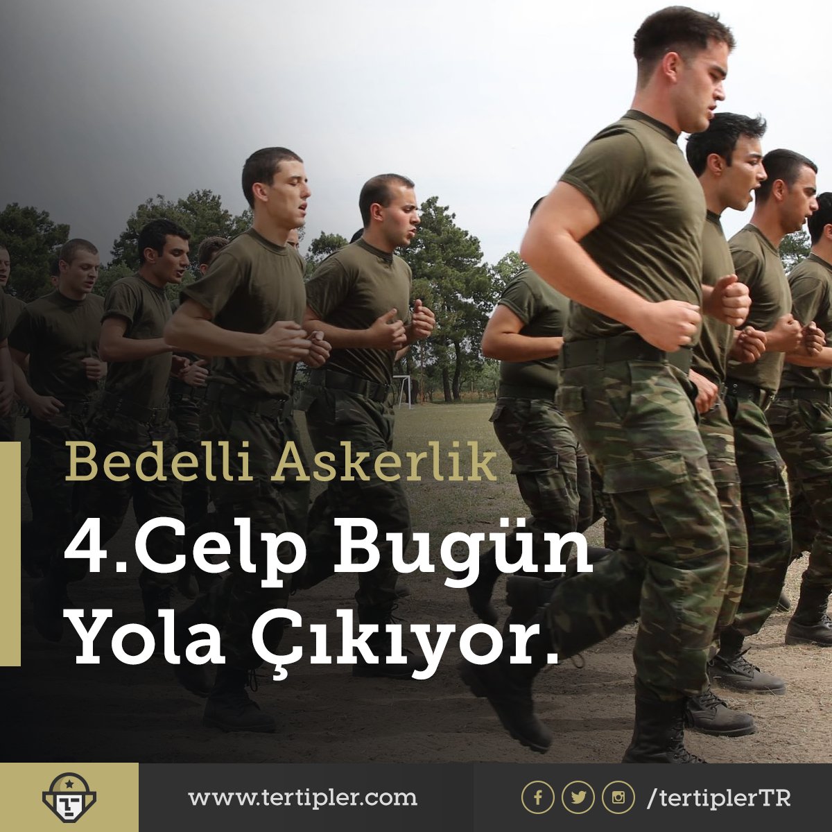 4. Celp dönemine tâbi bedelli askerler yarın yola çıkıyor.

#bedelli #askerlik #bedelliaskerlik #asker #tertip #celp #4celp #24kasım #tertipler <a href="/tertiplerTR/">Tertipler</a>