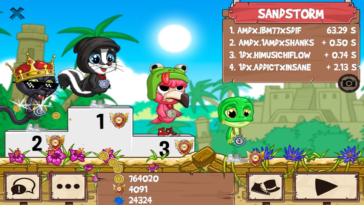 AMDxSHANKS's tweet photo. Having a blast @ #funrun2 https://t.co/ky9Ia14mXC https://t.co/5laPzSXcvy