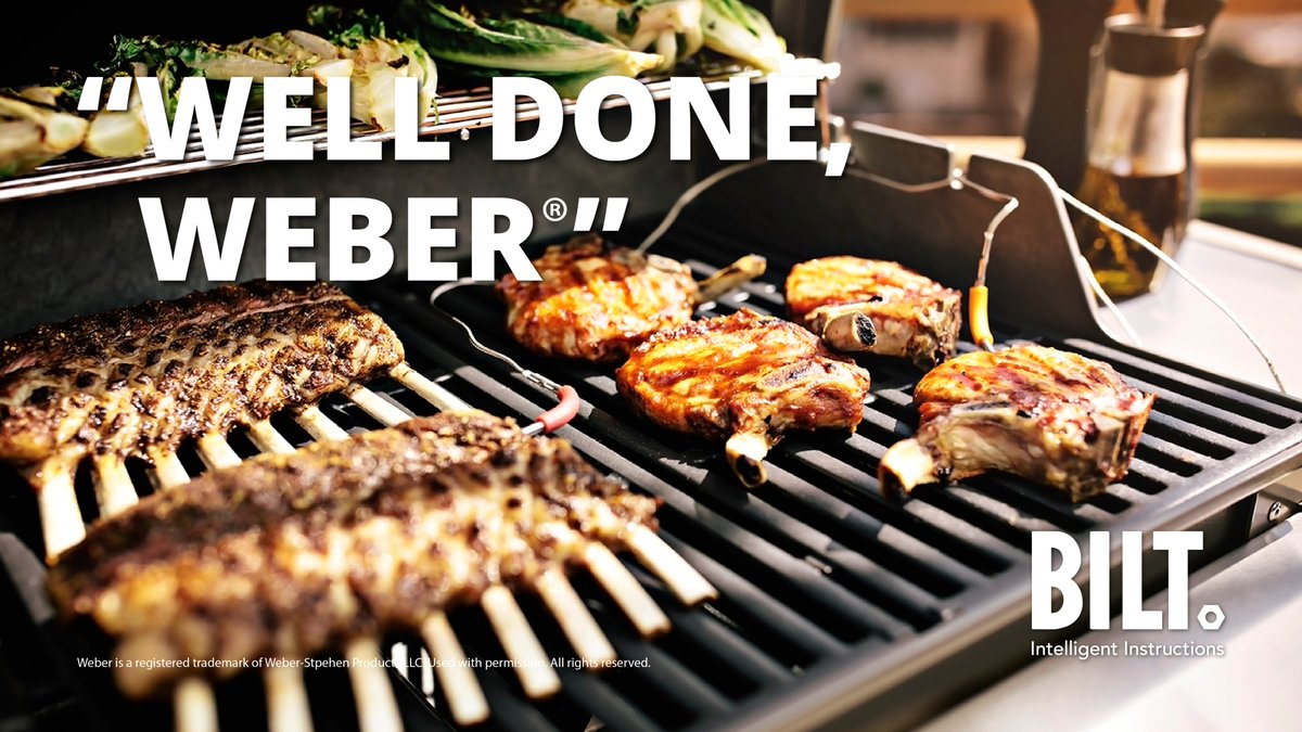 BILTapp's tweet photo. "The directions were perfect. This was by far the easiest assembly I have ever performed. Everything was perfect and precise. Well done, Weber!!!"
--after assembling the Spirit II Grill from @WeberGrills with BILT. https://t.co/TMwYtFNHQb