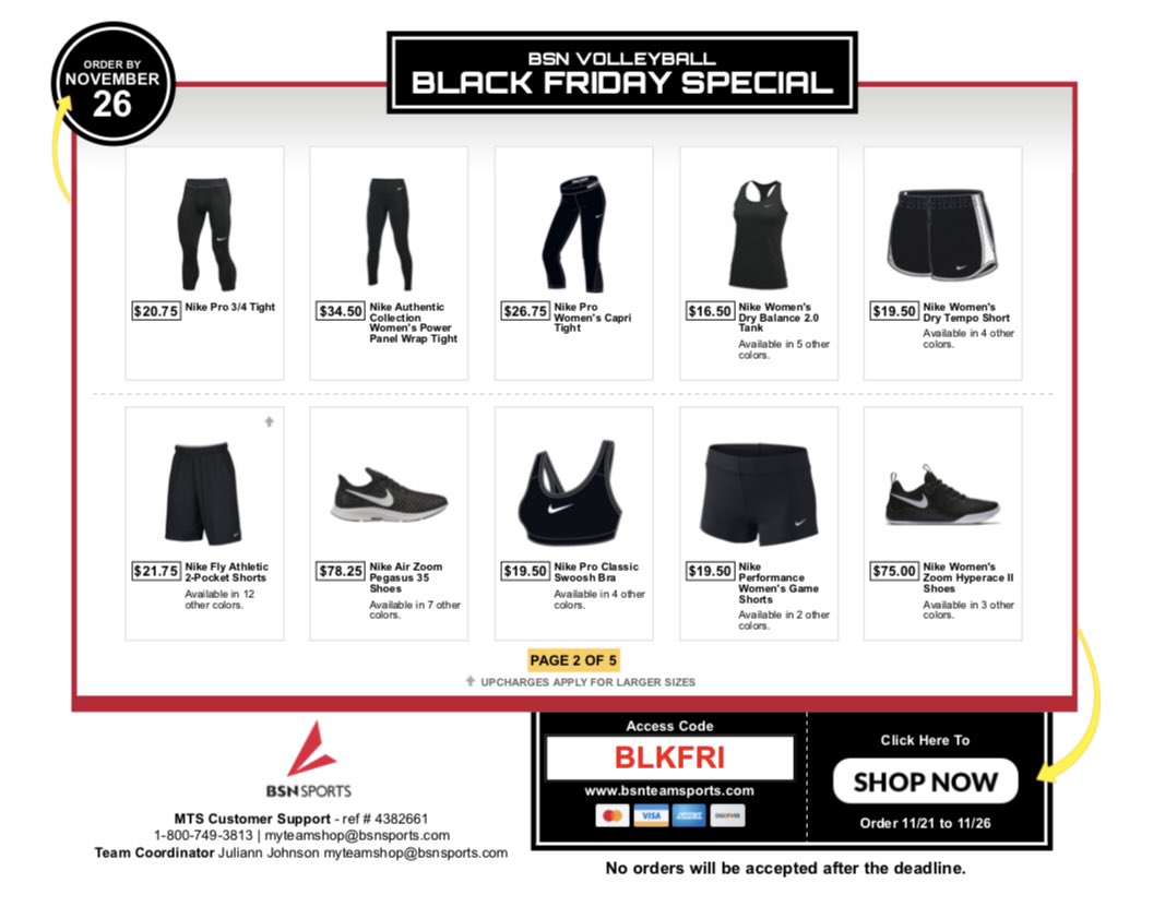 volleyball shoes black friday