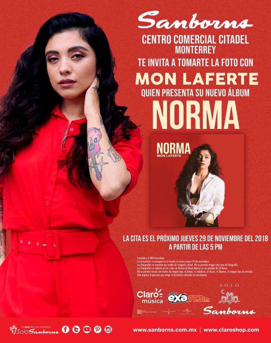 ¿A quién vemos por allá? 🕺🏾
<a href="/monlaferte/">Mon Laferte</a>