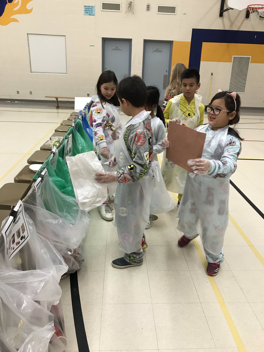 MmeGirimonte's tweet photo. Learning what to recycle, compost and throw out by sorting waste. Thank you @EcosourceGreen  @ON_EcoSchools #wasteaudit #protectourearth #handsonlearning ♻️ 🌏 https://t.co/13lhF0x5zw