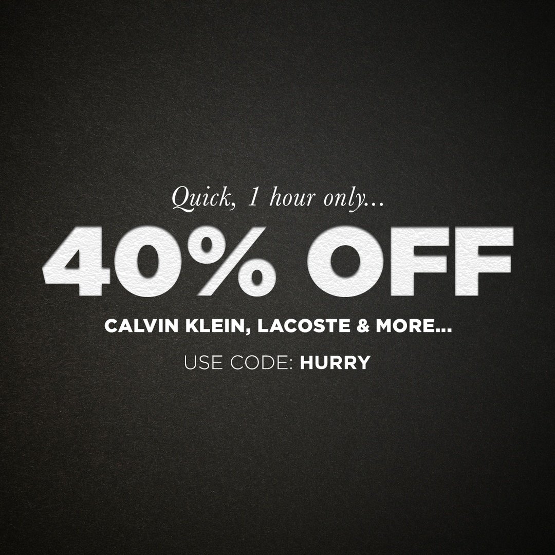 calvin klein black friday 2018