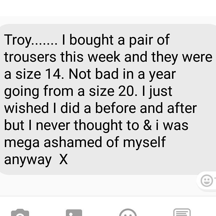 TrainAtTROYS's tweet image. Sad to hear this particular client felt like that in the onset, but I'm over the moon for her now! 

 #TrainWithTroy