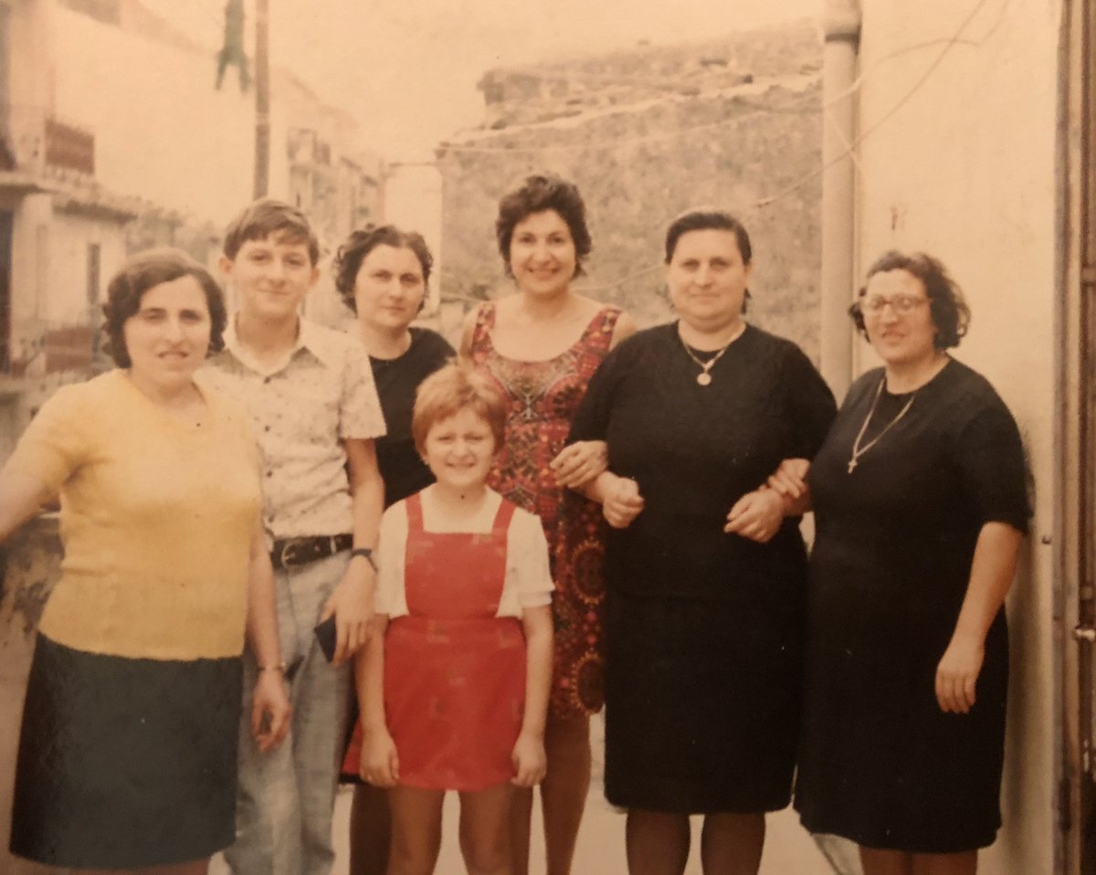 The voice of our mother (center) could be heard for miles.