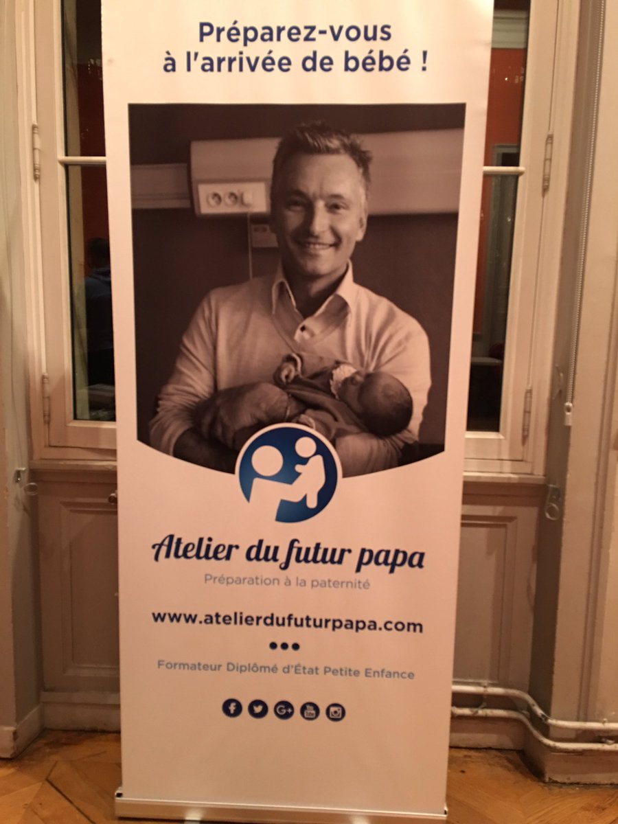 Grand succès du premier atelier d'initiation à la #parentalité destiné aux #papas et #futurspapas animé par <a href="/GillesVaquier/">ATELIER FUTUR PAPA</a> fondateur de l'Atelier Futur Papa. <a href="/mairiedu16/">Mairie du XVIe</a> #bébés #Paris16