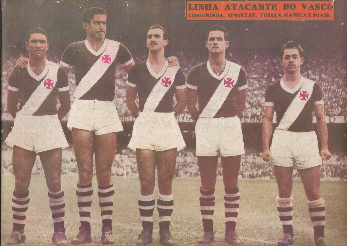 OldFootball11's tweet photo. #Vasco players #Tesourinha #Ipojucan #Friaça #Maneca and #Dejair https://t.co/qTV3YoBSGe