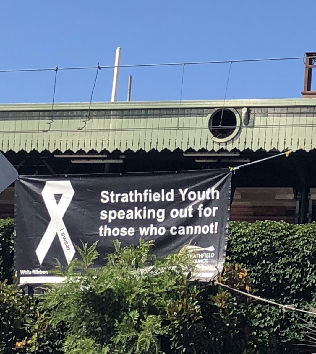 Ubelong_here's tweet photo. Strathfield Youth Engagement Committee bringing the community together this White Ribbon Day, to end violence against women. #WhiteRibbonDay #SpeakOut 
@mckay_jodi @StrathfieldCouncil  @YOTSAustralia @roselouisecox https://t.co/HoYrcaEkdn