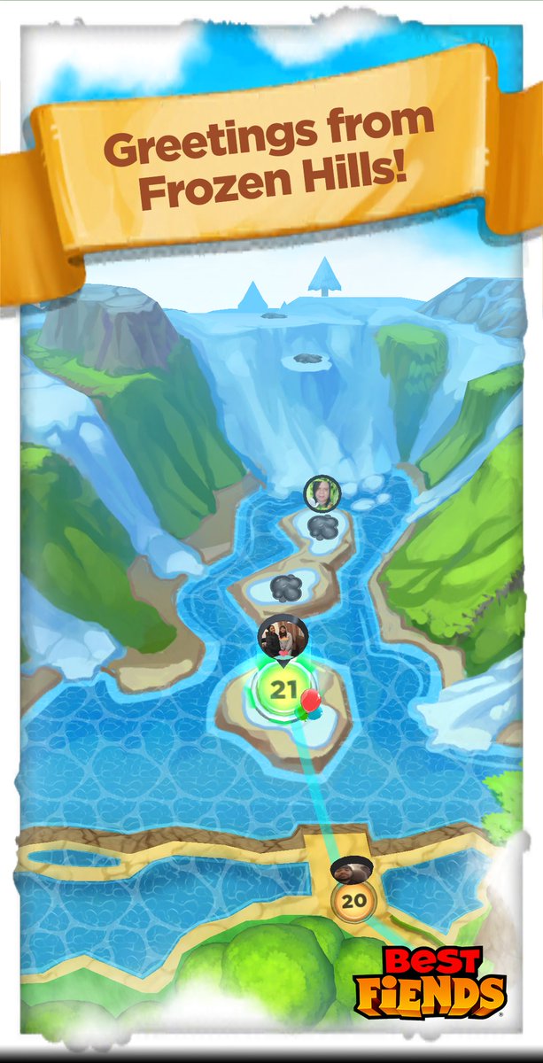Yimo34's tweet photo. Gate Opened! Bring on the Frozen Hills in #BestFiends - Download FREE - https://t.co/DzC3eeKZDv via @bestfiends https://t.co/KWSnzgBelL