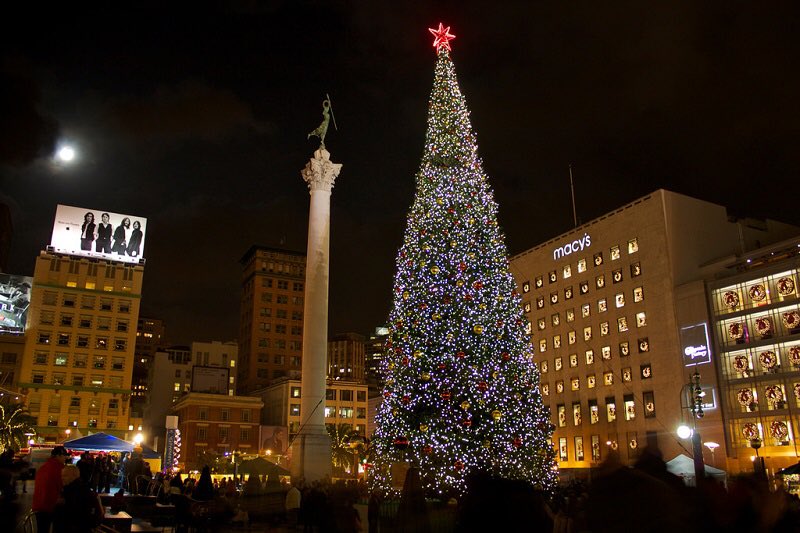 San Francisco Tree Lighting Ceremonies