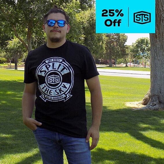 stsbrand's tweet photo. Our Black Friday / Cyber Monday Sale is live. Everything on https://t.co/sBpbXiUO9c is 25% off now till Monday. Our biggest sale ever! #splitthesky https://t.co/87Ye6Mhqd2
