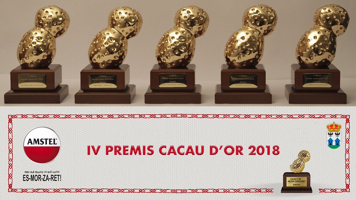 El Maracaná de l’esmorzaret ja està quasi a punt per al gran esdeveniment de demà, la IV Edició del Premis #CacauDor