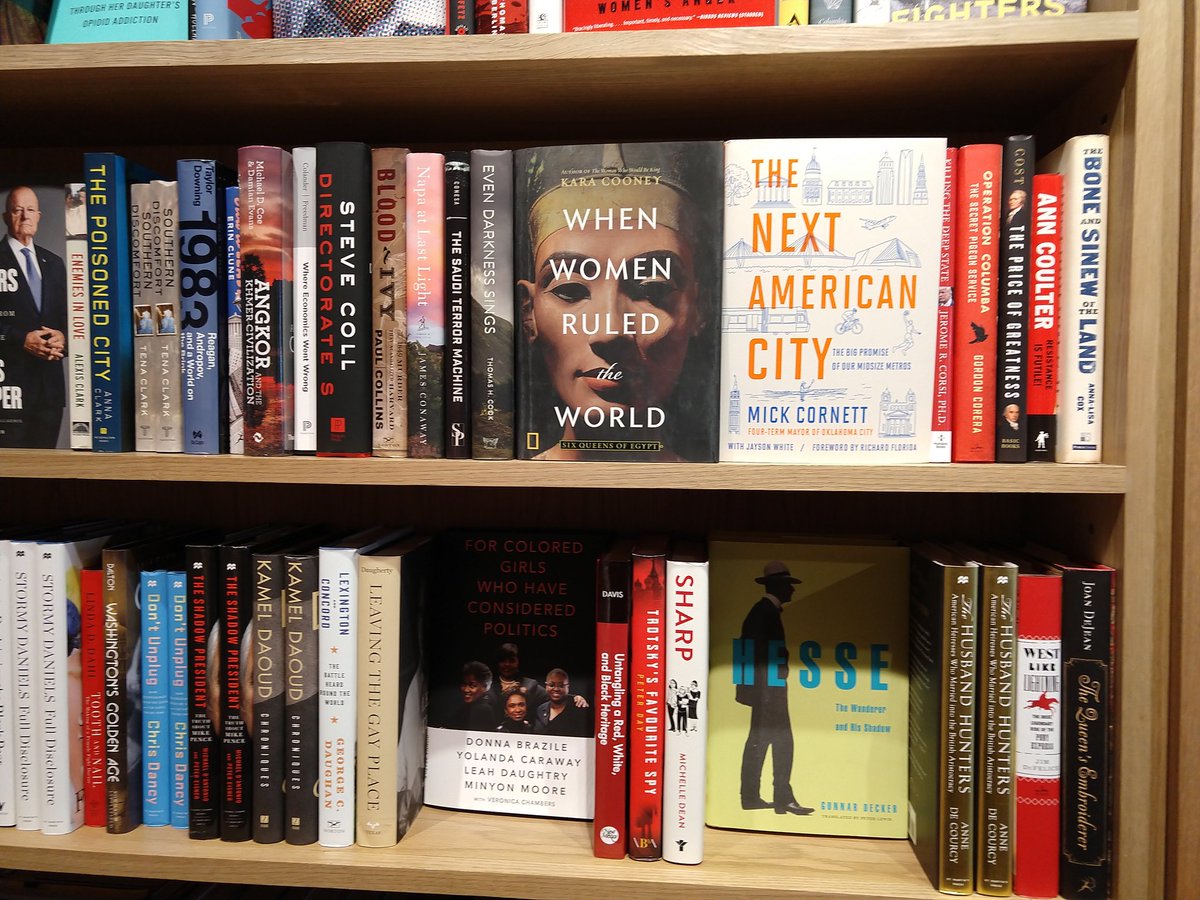 jaysonwhite's tweet photo. #TheNextAmericanCity on shelves for the holidays @kramerbooks in DC... District friends, now you know where you're shopping this weekend. .@MickCornett 
https://t.co/wEs72wJ50u https://t.co/m1Pm7cjtm2