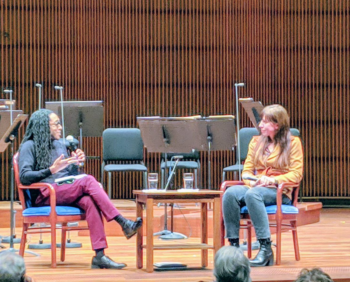 So this is a cool musical moment.<a href="/GarrettMcQueen/">Daniel Studer</a> interviewing <a href="/missymazzoli/">Missy Mazzoli</a>