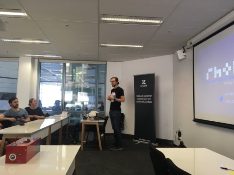 And we’re off in Sydney! #rhok